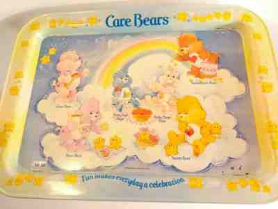 Care Bears Metal Lap Tray 1985 Fun Makes Everyday A Celebration