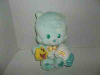 2004 tcfc care bar cubs wish bear plush with star and security blanket 12