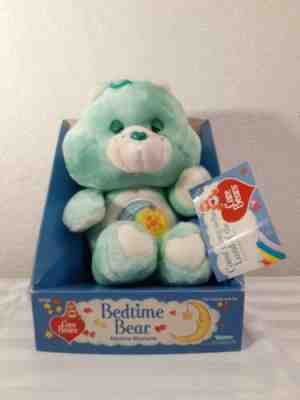 Vintage 1983 Care Bears Bedtime Bear Beautiful Condition Original Box Kenner NEW