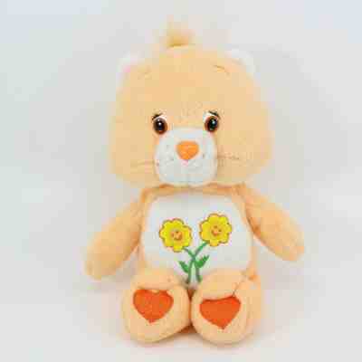 Care Bears Friendship Bear Plush Stuffed Animal Smiling Flowers 2002 8