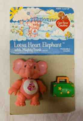 Reserved!! Care Bears cousins Lotsa Heart Elephant With Mighty Trunk Figure