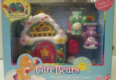 NEW 2003 Care Bear Playset: Wish Bear's Care-a-Lot House in Original Packaging