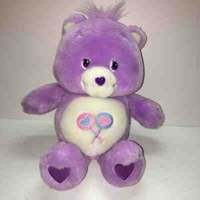 12 Inch Animated Moving Care Bear Hugging Talking Share Bear Plush Doll Kids Toy