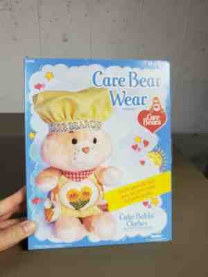 Vintage Care Bears Care Bear Wear Cake Bakin Clothes NEW MIB