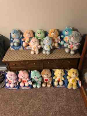 Original Care Bear Colection With Boxes And Tags