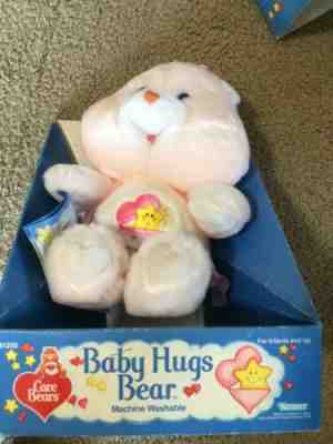 Care Bears Stuffed Plush 1984 Baby Hugs Vintage New With Tags