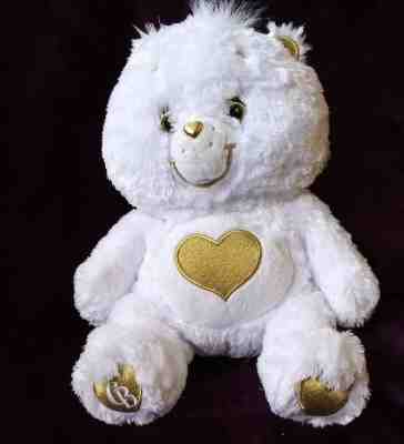 White Heart of Gold Care Bear Premier Collectors Edition Care Bear 2008 Swarovsk