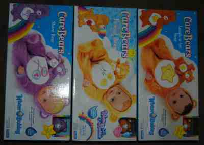 Lot of 3 Care Bear Water Babies Friend, Share, & Laugh a Lot New in boxes