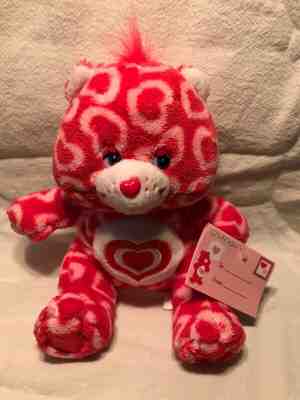Care Bear plush 2006 Valentine’s Day All My Heart Bear 8” NWT