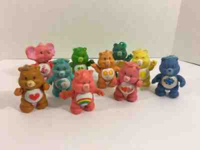 Lot of 10 Care Bears Poseable Figures Kenner Vintage 1983 / 1984