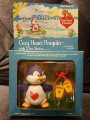 Care Bears Cousins Poseable Figure Cozy Heart Penguin With N'Ice Skates Kenner