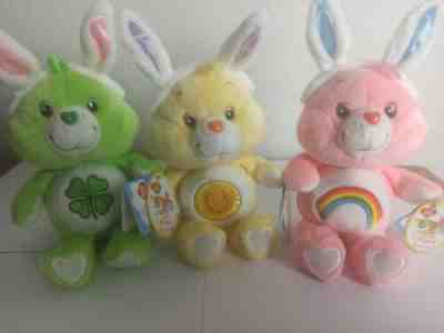 2002 Easter Collection Care Bear lot Plush 8