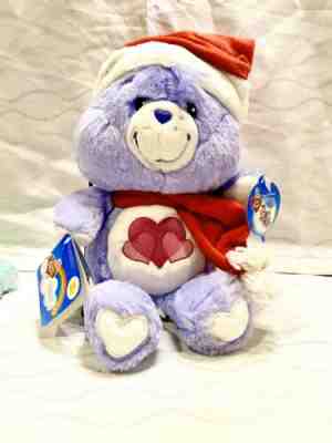 NEW 2003 Care Bears 12”HARMONY Bear 20th Anniversary NWT  Holiday Edition RARE