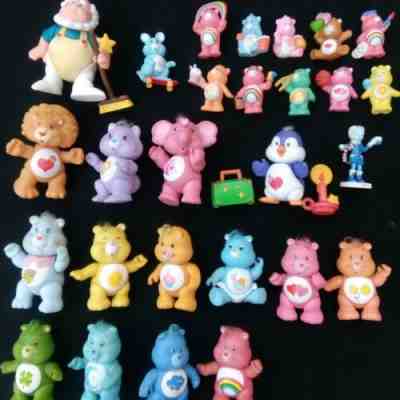 27 Care Bears inc. Cousins Vintage Lot Collection 80s Toys Figures