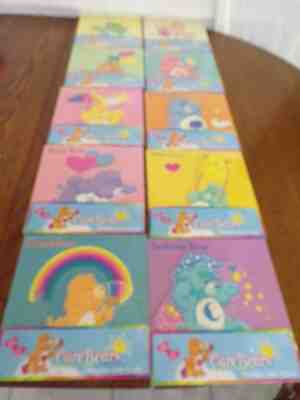 2003   10 Care Bear Wooden Inlay Puzzles New in Package