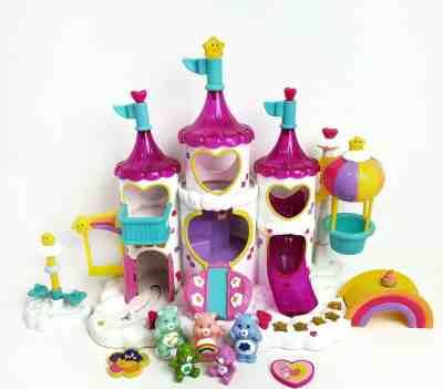 Care Bears Care-A-Lot Magical Castle And Teeter Totter Seesaw 2003 Playset Toy