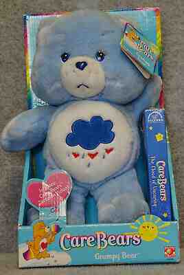 NRFB Care Bears Grumpy Bear Play Along Toys Sealed VHS Tape Cloud of Uncareing