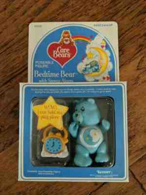 Vintage Care Bear Bedtime Bear Poseable Figure ~ 1983 Kenner nib