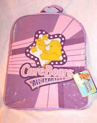SPECIAL LISTING   28  CARE BEARS 2004 ALL-STARS  BACKPACK  11'X13