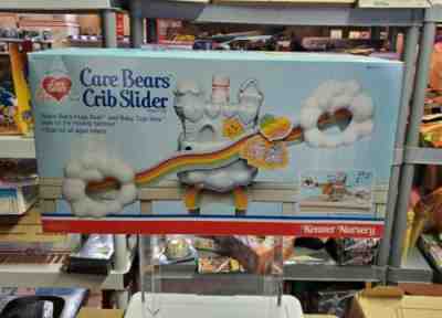 Vintage KENNER Care BEARS Sealed Crib Slider Nursery Baby MiSB super Rare 1985
