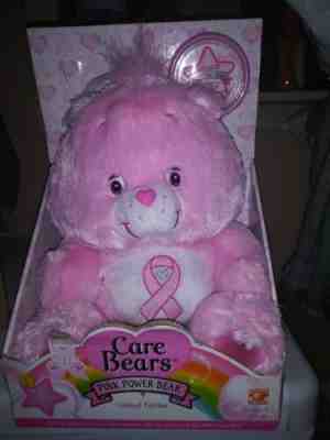 Limited Edition Breast Cancer Awareness Care Bear
