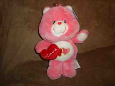 2002 Carlton Care Bears 20th Anniversary Moms Love a Lot Bear Plush 14