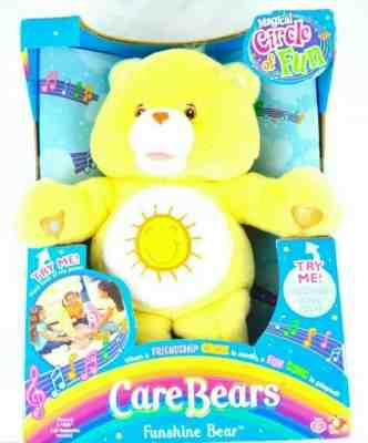 NEW 2004 Care Bears Funshine Bear Plush 12