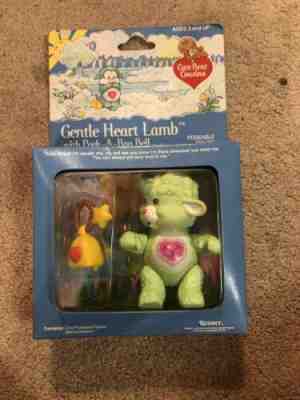 Gentle Heart Lamb With Peek A Boo Bell Care Bears Poseable Figure New In Box
