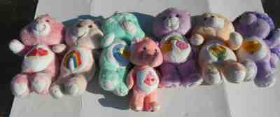Lot Of Vintage 1980s Care Bears And Care Bear Cousins Plush