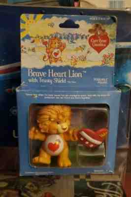 Kenner Vintage Care Bears Cousins Brave Heart Lion - MiSB SEALED- 1985 MiB