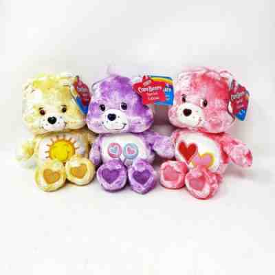 Care Bear Lot 3 Purple Pink Yellow Share Love-a-lot Sunshine 8