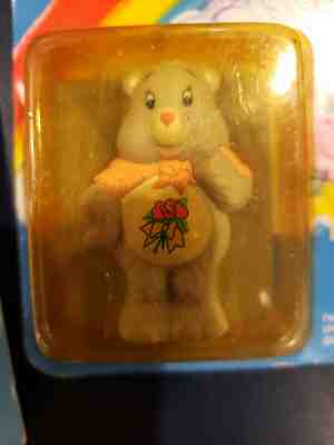 VINTAGE Care Bear lot of 6 1982-1985 miniature poseable figurines, new 