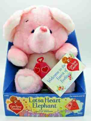 Lotsa Heart Elephant Care Bear Cousins Vintage 13