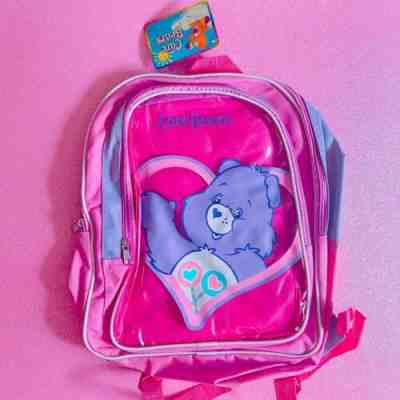 RARE 2004 Care Bears Backpack by Starpoint NWT Vinyl PVC