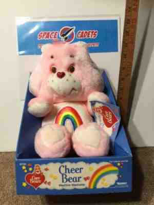Vintage Cheer Bear 1984  Care Bear Stuffed Plush New With Tags