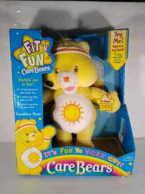 Care Bears 2004 Fit 'N' Fun FUNSHINE Work Out Electronic NEW