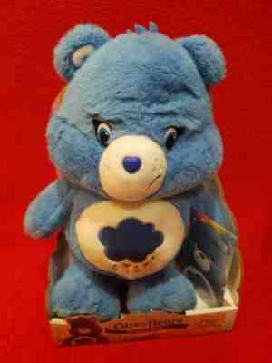Care Bears GRUMPY BEAR With DVD by Just Play 2014 Blue Plush 
