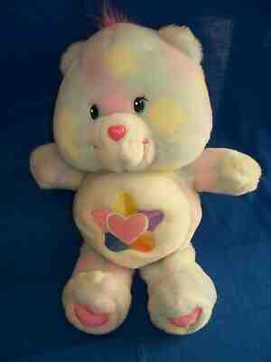 Care Bear True Heart plush talking stuffed animal multicolor star 13