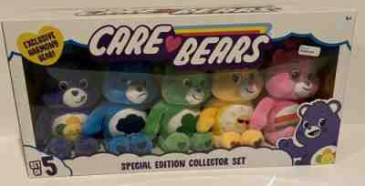 Care Bears Special Edition Collector Set Of 5 Exclusive Harmony Bear