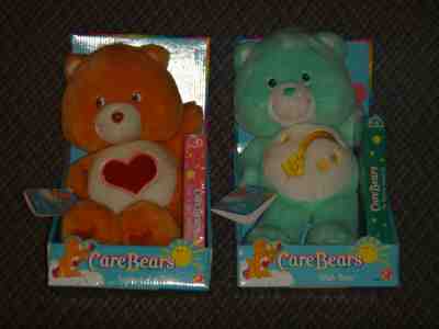 Care Bears Tenderheart Bear AND WISH BEAR LOT OF 2 VHS 2002 RARE NEW IN BOX NICE