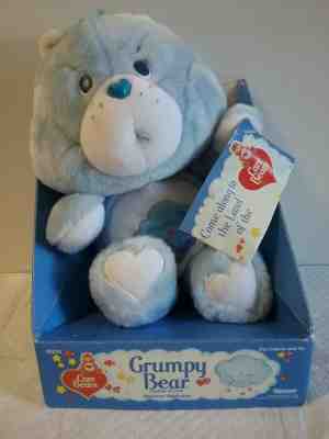 1983 Vintage Grumpy Care Bear Stuffed Plush 13