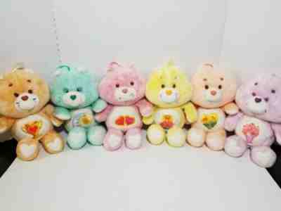 Care Bears Plush Champ Bedtime Birthday Friend Share Love-a-Lot of 6 Vintage 13