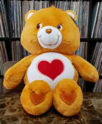 Care Bear  Vintage Jumbo Tenderheart 2002 RARE!!! heart  New with Tags 