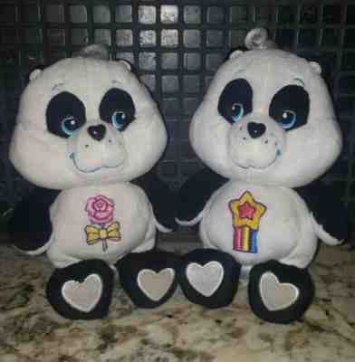 20th Anniversary Care Bear Cousins Polite & Perfect Panda Plush Lot 8