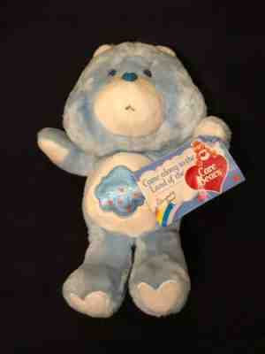 Vtg 1980s Care Bears Plush GRUMPY Stuffed NWT w Tag Original Rain Cloud Blue Boy