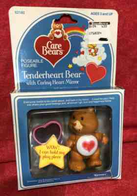 Vintage Kenner Care Bears tender heart Bear 1984 Sealed MiB