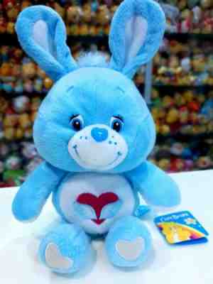 9" RARE 2011 Asia Exclusive Care Bears Cousins Rabbit Plush