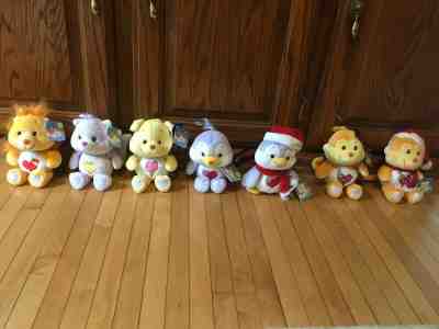 Care Bears Plush Doll Lot With Tags