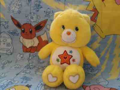 Care Bears Superstar Bear Plush Toy 2006 Glitter Eyes 12