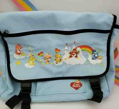 2003 TCFC Care Bears Bedtime Bear Messenger Bag Backpack Cheer Love Castle AGC